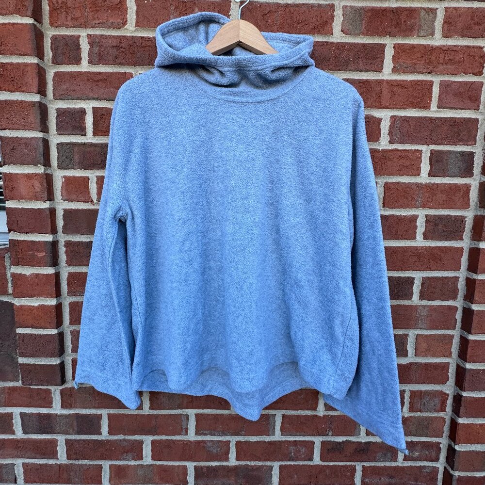 Old Navy Active Fleece Pullover Hoodie Womens Large Gray Athleisure
